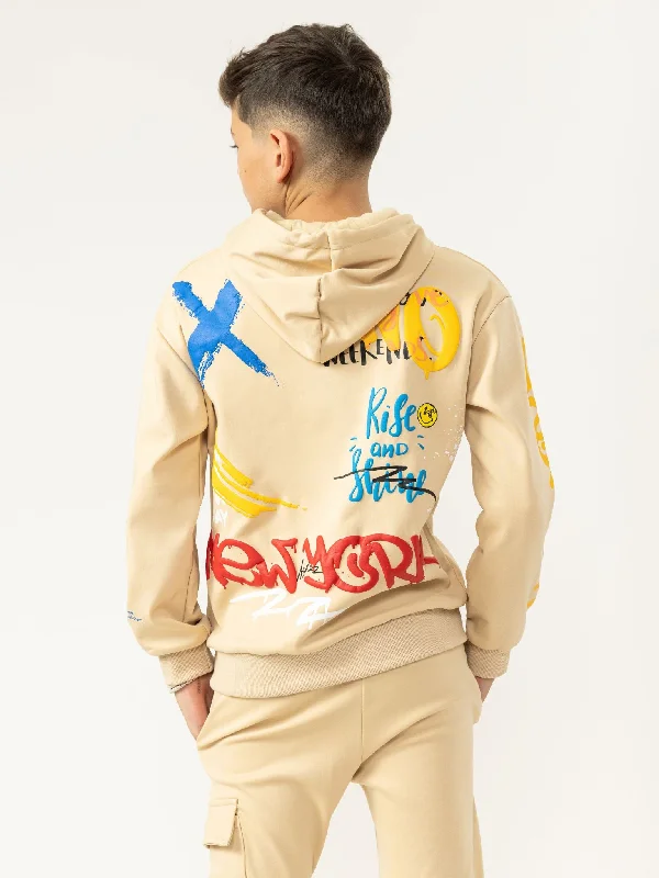 Men's Hoodies for CampingNEW YORK FASHION HOODIE SET TOP