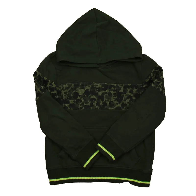 Men's Hoodies for Outdoor ActivitiesRockets Of Awesome Boys Green Hoodie