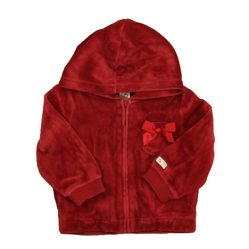 Men's Hoodies for HikingJanie and Jack Girls Maroon Velour Hoodie