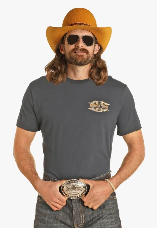 Men's Tailored Shirts for a Professional AppearanceRock and Roll Mens Dale Brisby Rodeo Time T-Shirt Men's Tailored Shirts for a Professional AppearanceRock and Roll Mens Dale Brisby Rodeo Time T-Shirt