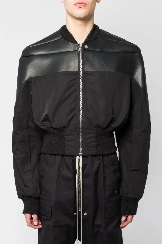 Rick Owens Girdered Bomber in Black SS25