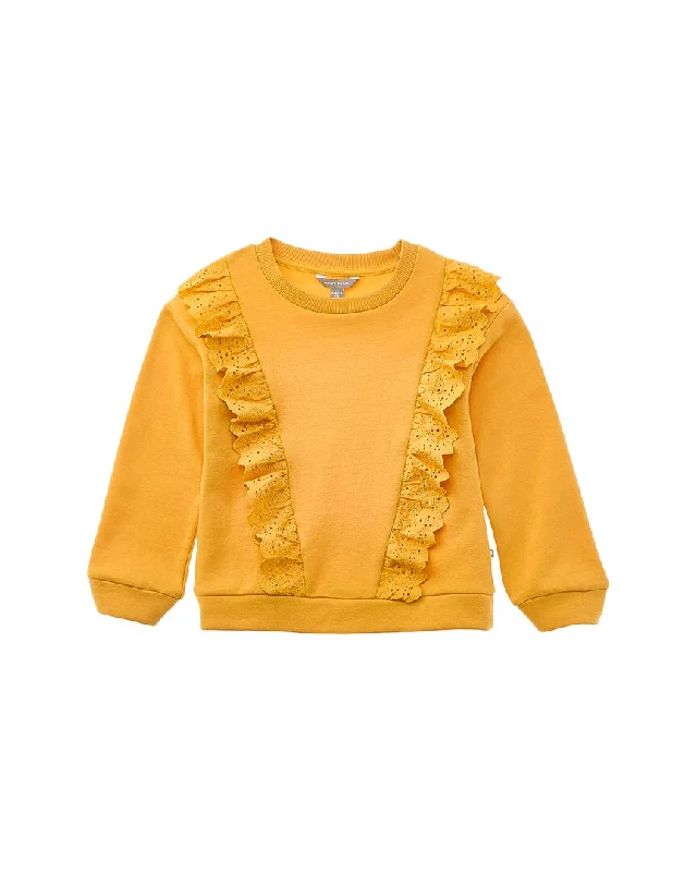 Men's Shirts with Raw-Edge HemlinesLucky Brand Embroidered Sweatshirt