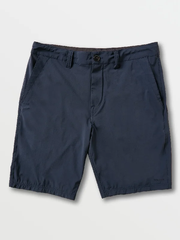 Men's Low-Waisted Pants for a Casual VibeBohnes Hybrid Shorts - Navy