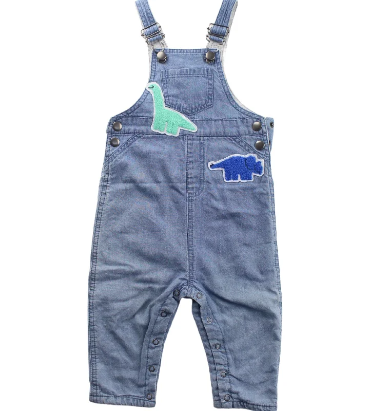 Men's Pants with Pleated FrontsSeed Long Overall 3-6M