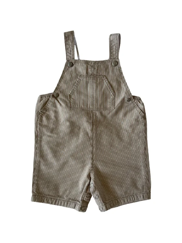 Men's Pants with Pleated FrontsPetit Bateau Overall Shorts 6-12M