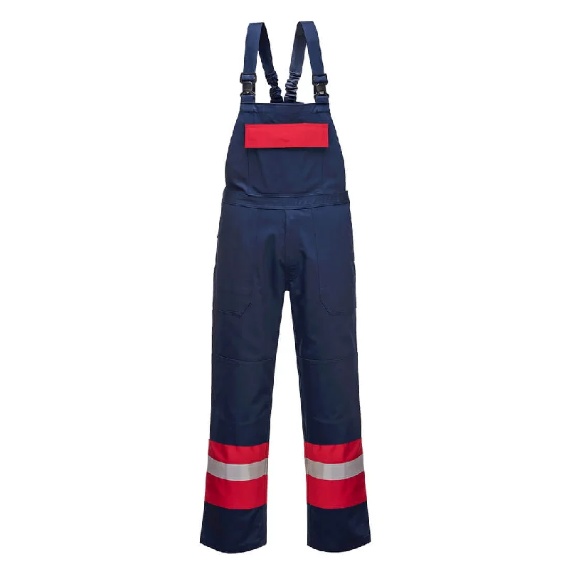 Men's Straight-Leg Jeans for a Classic FitPortwest FR57 Bizflame Plus Flame Retardant Bib and Brace Men's Straight-Leg Jeans for a Classic FitPortwest FR57 Bizflame Plus Flame Retardant Bib and Brace
