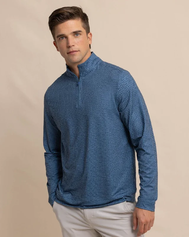 Men's Sweaters for WinterClubbin' It Print Cruiser Quarter Zip