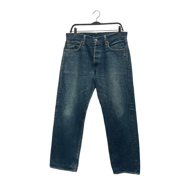 Hipster Men's JeansEVISU/Straight Pants/33/Denim/BLU/