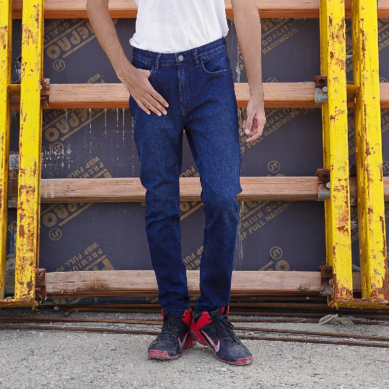 Light Blue Denim Men's JeansBlackish Blue Jeans (Skinny Fit)