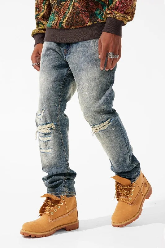 Designer Skinny Men's JeansCollins - Attitude Denim (Azure)