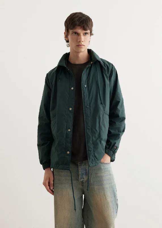Men's Coats with Vintage StyleHooded Coaches Jacket