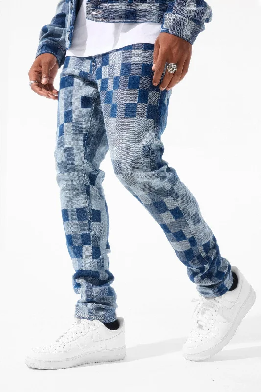 Comfort-Fit Men's JeansSean - Illusion Denim (Aged Wash)