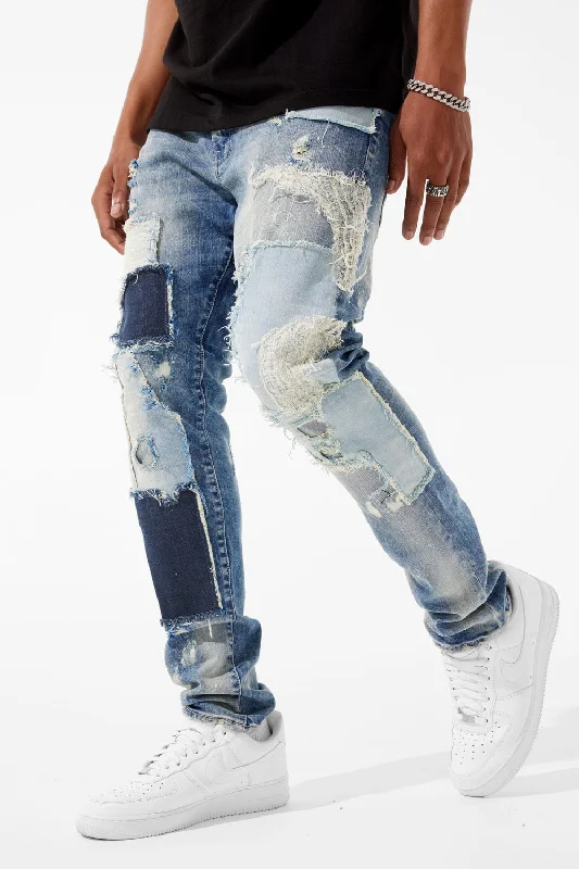 Elegant Men's JeansSean - Sumerian Denim (Studio Blue)
