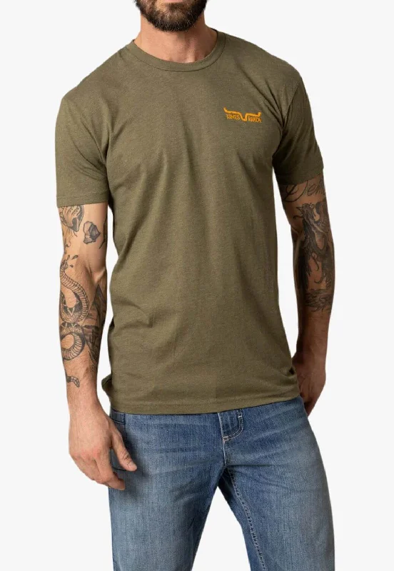Men's Shirts with Hook-and-Loop ClosuresKimes Ranch Mens Woody T-Shirt