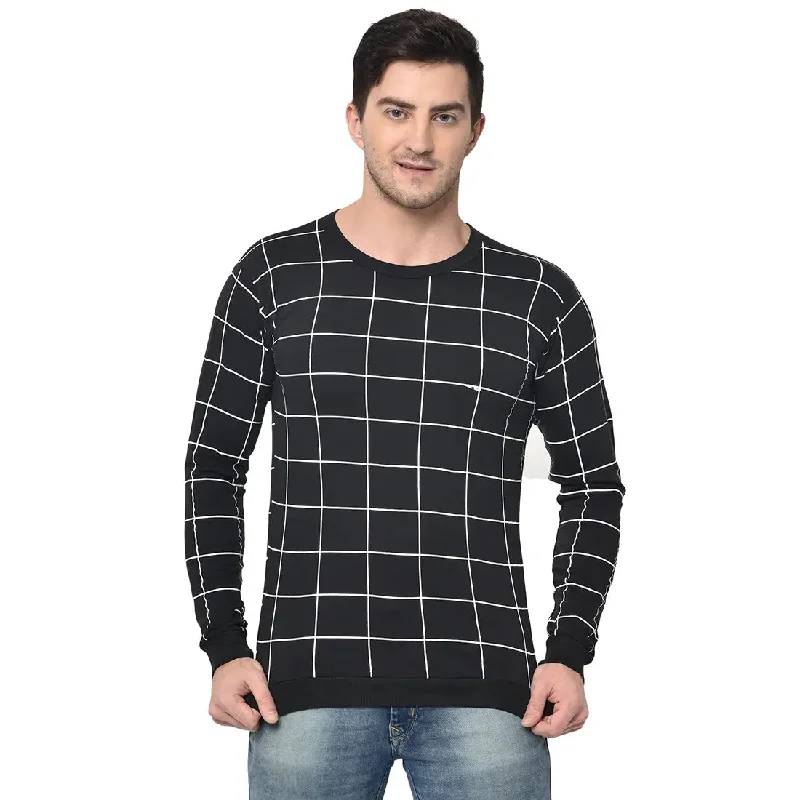 Men's Shirts with TiesMack Jonney Full Sleeve Black T-shirt For Men's
