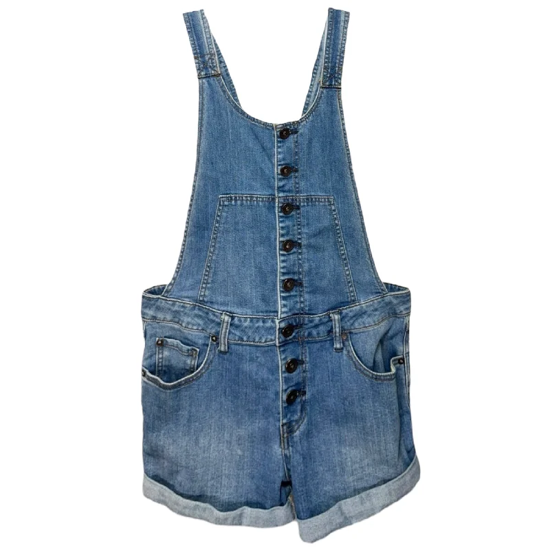 Men's Pants with Side PocketsShortalls By Free People In Blue Denim, Size: 6