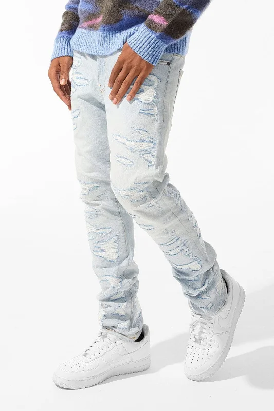 Hipster Skinny Men's JeansSean - Rockaway Denim (Iced White)