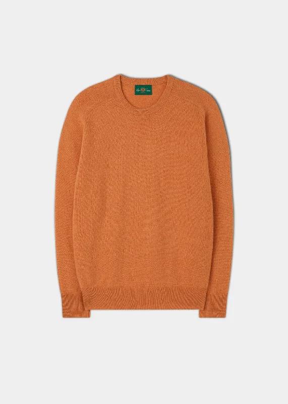 Lightweight Men's Linen PantsMen's Lambswool Crew Neck Jumper in Jaffa Orange - Classic Fit Lightweight Men's Linen PantsMen's Lambswool Crew Neck Jumper in Jaffa Orange - Classic Fit