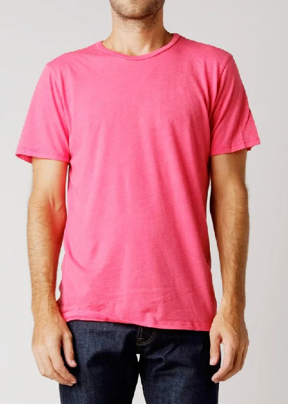 Jeans for Men with a Athletic BuildBrooklyn Denim Co. Recycled Plastic Tee - Rambutan Jeans for Men with a Athletic BuildBrooklyn Denim Co. Recycled Plastic Tee - Rambutan