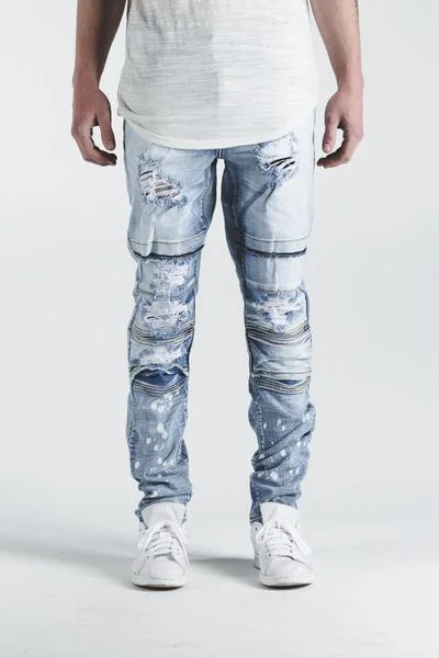 Men's Ripped JeansAli Denim (Stone Wash)