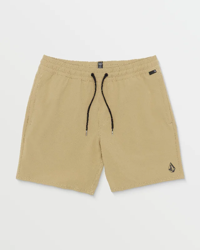 Men's Velcro-Closure Pants for ConvenienceNomoly Hybrid Shorts - Dark Khaki