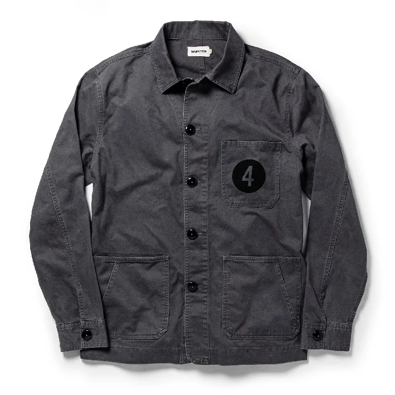 Best Men's Leather CoatsThe Fourtillfour Ojai Jacket in Washed Charcoal