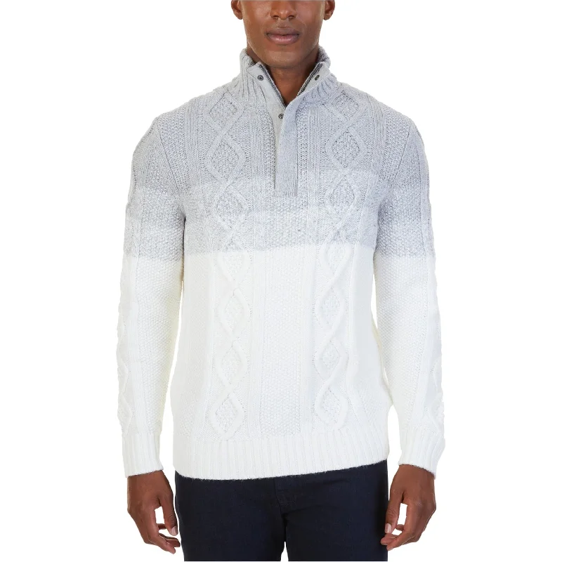 Men's Sweaters with Zip-Up CollarsNautica Mens Diamond Knit Pullover Sweater, White, Small Men's Sweaters with Zip-Up CollarsNautica Mens Diamond Knit Pullover Sweater, White, Small