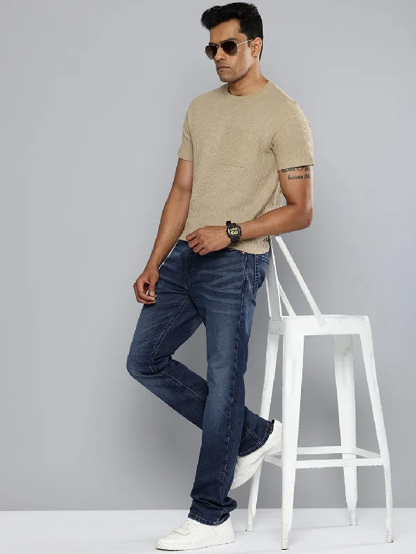 Men's Jeans for a Night OutMen's 513 Slim Straight Fit Dark Blue Jeans