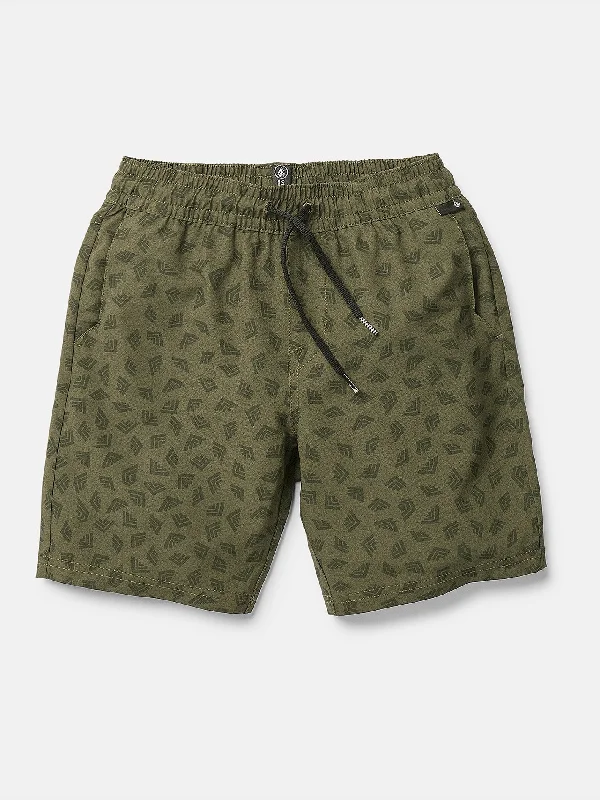 Men's Pants with SuspendersBig Boys Runoff Elastic Waist Hybrid Shorts - Squadron Green Men's Pants with SuspendersBig Boys Runoff Elastic Waist Hybrid Shorts - Squadron Green