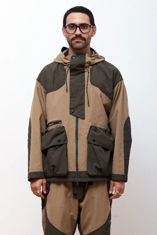 Men's Coats with Synthetic InsulationKarhu X Norbit Hike Hoodie Jacket Coyote