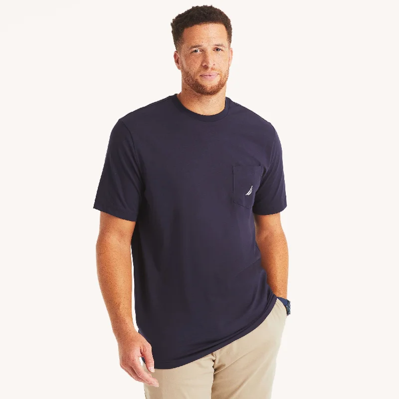 Men's Shirts with Hidden PocketsNautica Mens Big & Tall Pocket T-Shirt