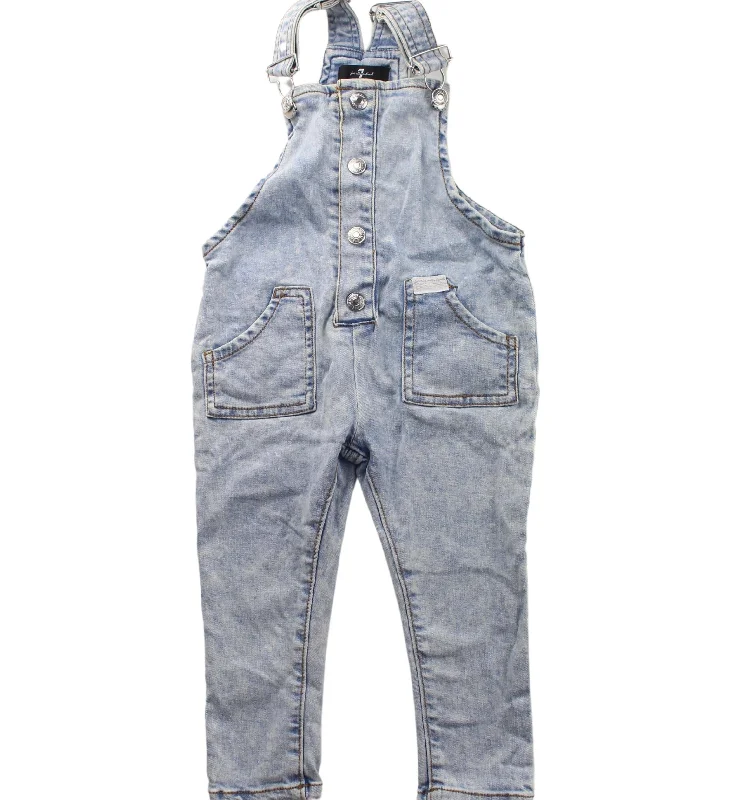 Breathable Men's Athletic Shorts7 For All Mankind Long Overall 2T