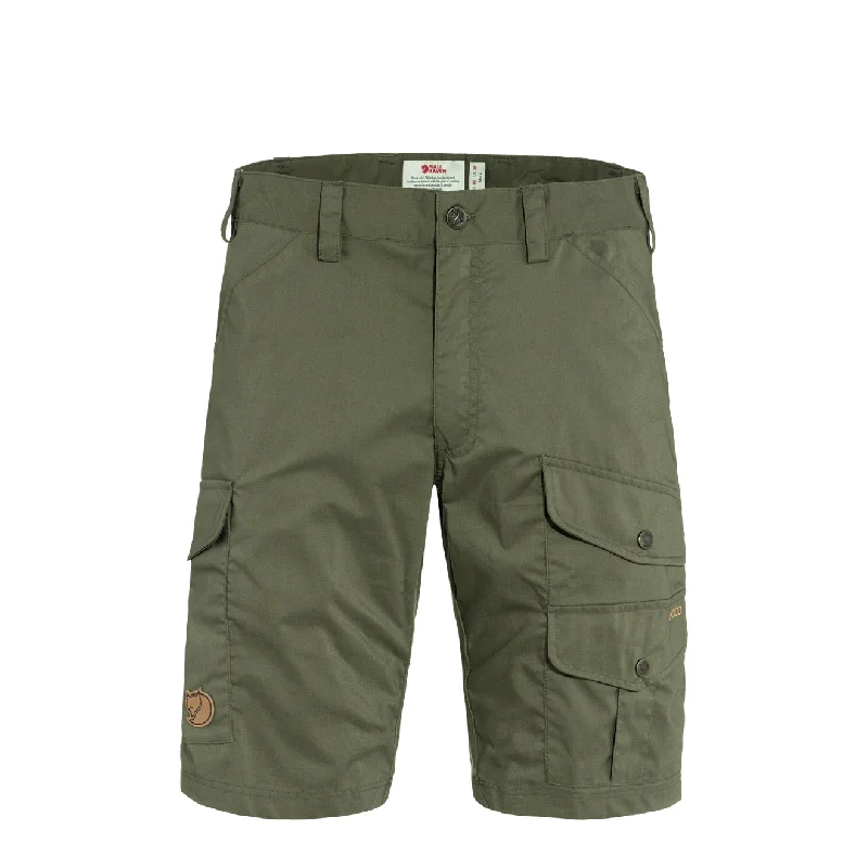Men's Pants with Contrast StitchingFjallraven Barents Pro Shorts Laurel Green