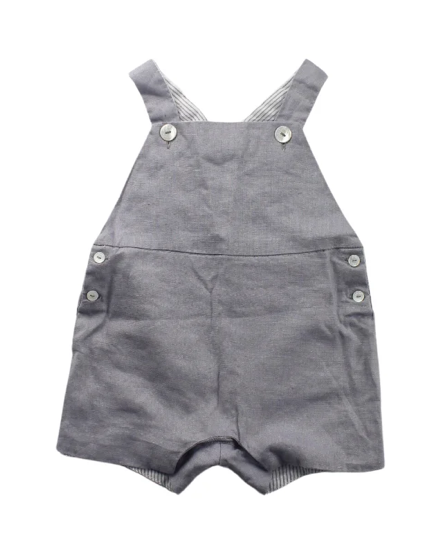 Men's Pants with Appliqué DetailsJacadi Overall Short 6-12M