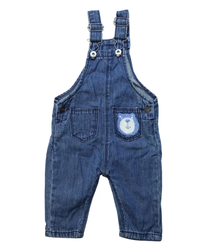 Men's Pants with Contrast StitchingSeed Long Overall 0-3M