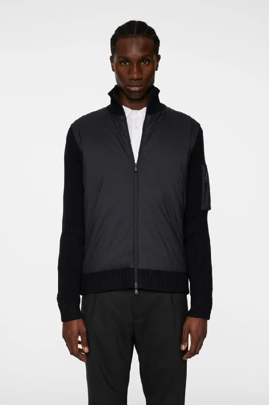 Athletic Men's Performance SweatersBeck Knitted Hybrid Jacket