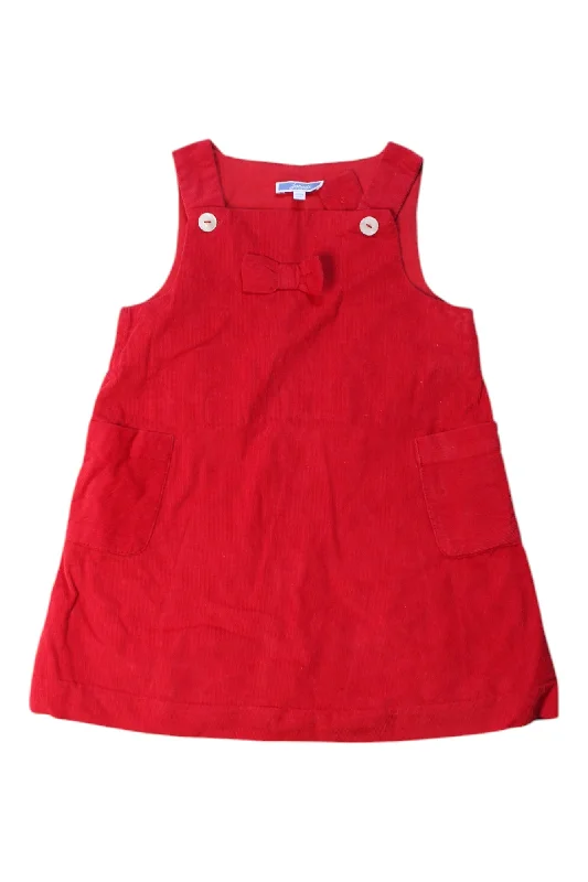 Men's Casual Pants for Everyday WearJacadi Sleeveless Overall Dress 3T