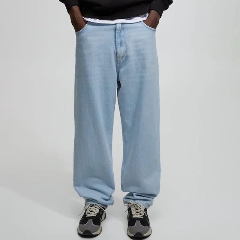 Dark Indigo Men's JeansLight Blue Baggy Jeans