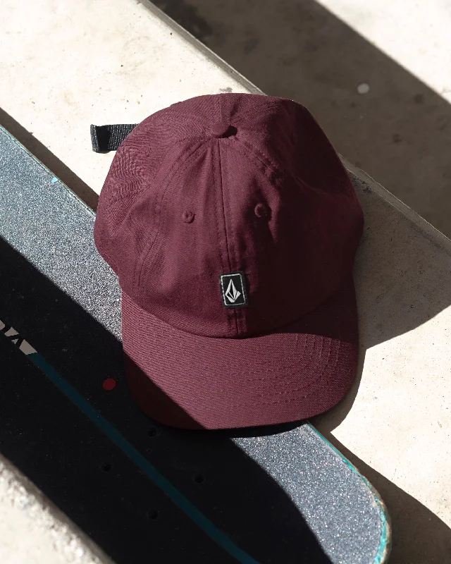 Men's Pants with Hidden ButtonsRamp Stone Adjustable Hat - Merlot