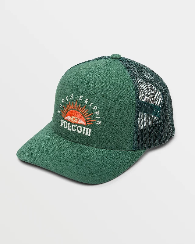 Men's Pants with Functional PocketsSunset Tripper Trucker Hat - Evergreen