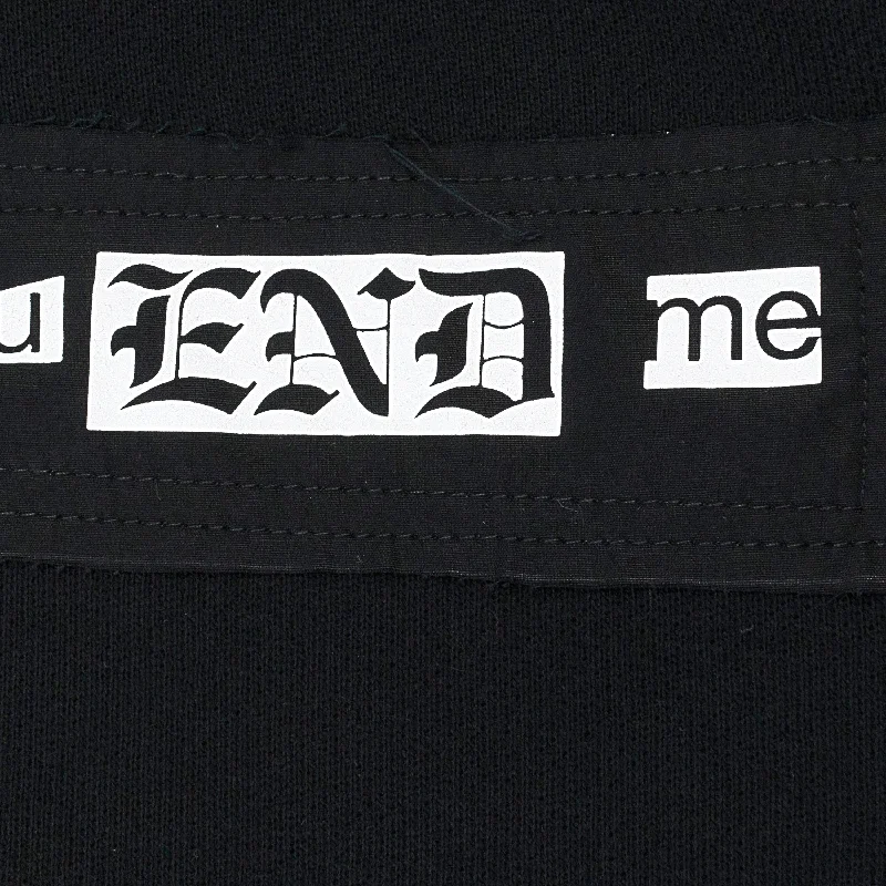 Men's Hoodies for YogaSTYLE 2 TTP3 B BLACK HOODIE