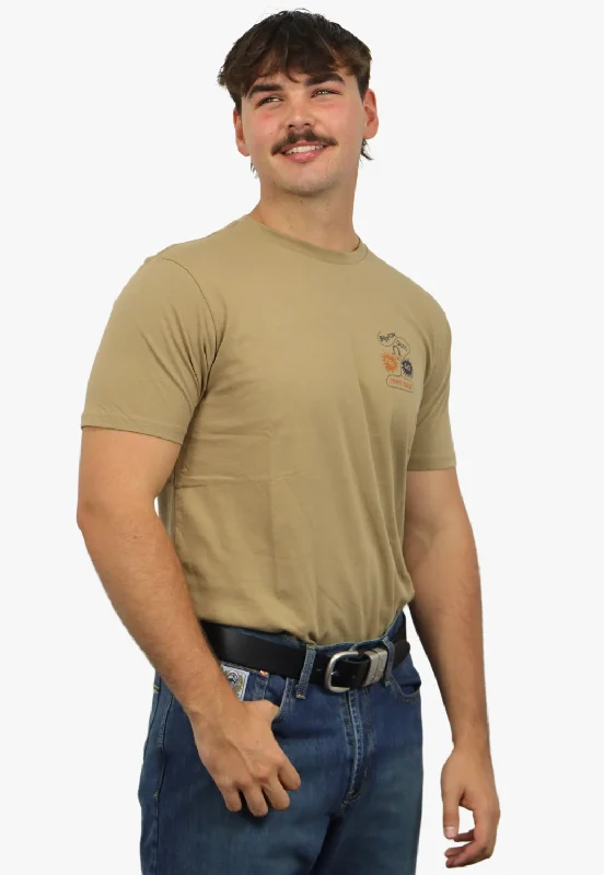 Men's Shirts with Contrast StitchingBrixton Mens Remo T-Shirt