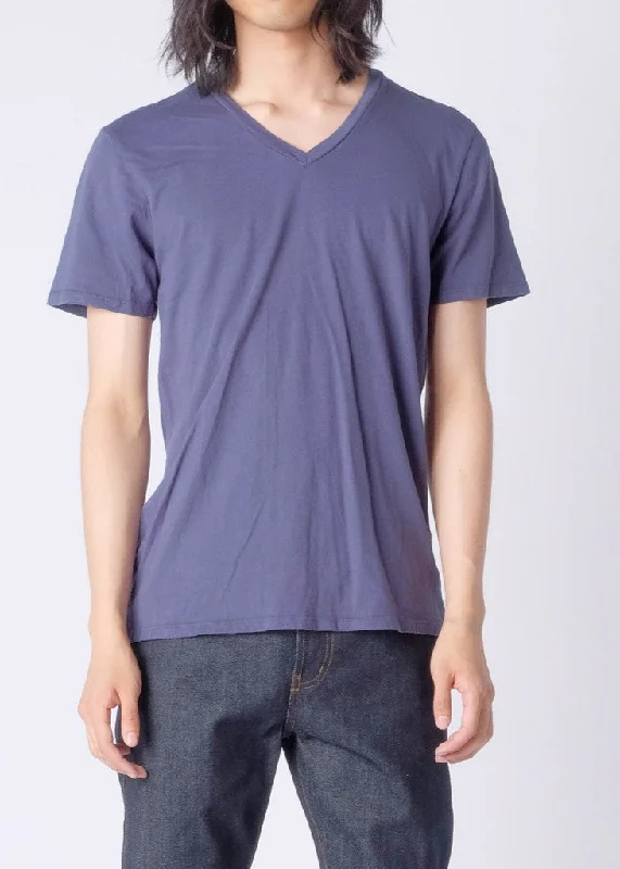 Winter Men's JeansBrooklyn Denim Co. Organic Cotton V-Neck T-Shirt - Volvic