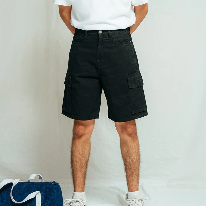 Designer Men's JeansRelaxed Fit Bermuda shorts