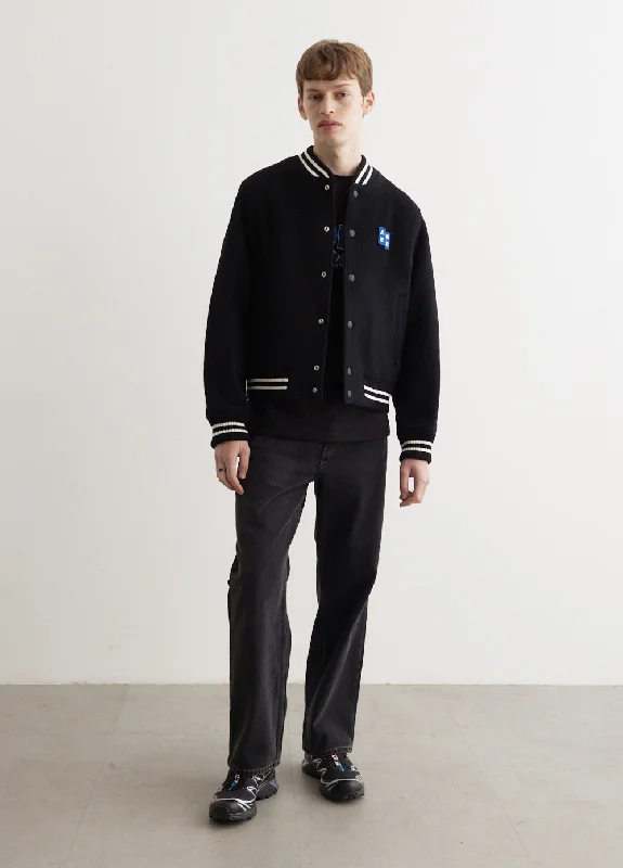 Men's Coats with Military InfluenceVarsity Jacket