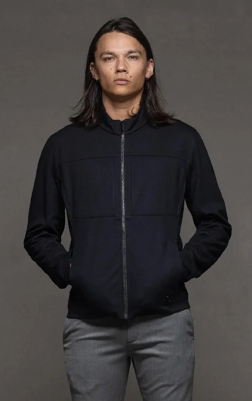 Men's Coats with Convertible CollarsLAMINATED SOFTSHELL JACKET