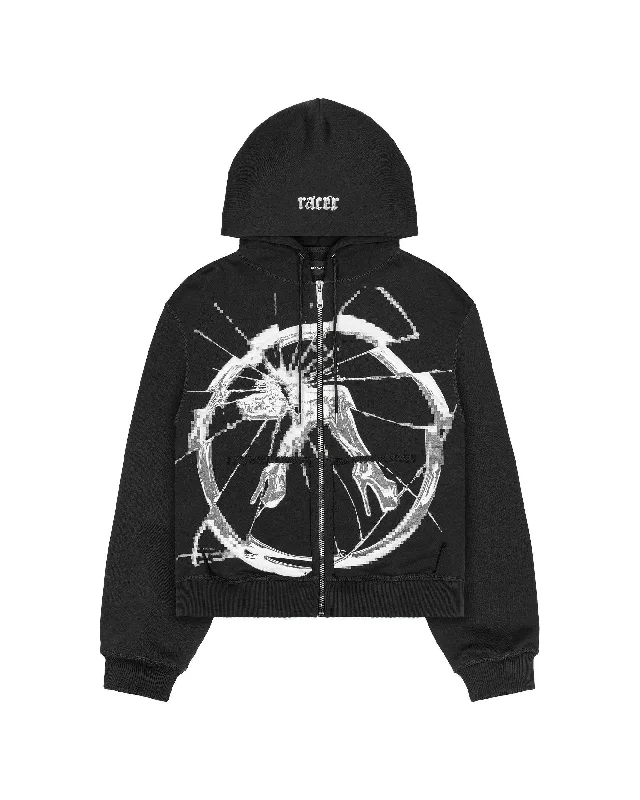 Best Men's Pullover HoodiesBlack Jessica Zip Hoodie