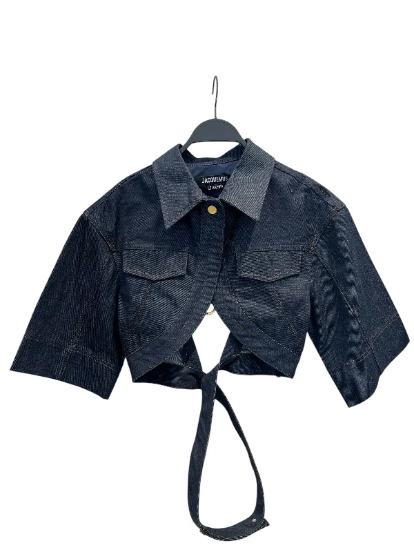 Men's Straight-Leg Jeans in Dark WashJACQUEMUS/Denim Jkt/40/Denim/NVY/