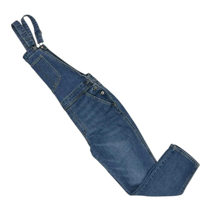 Men's Pants with Turn-Up CuffsOveralls By Old Navy In Blue Denim, Size:12P
