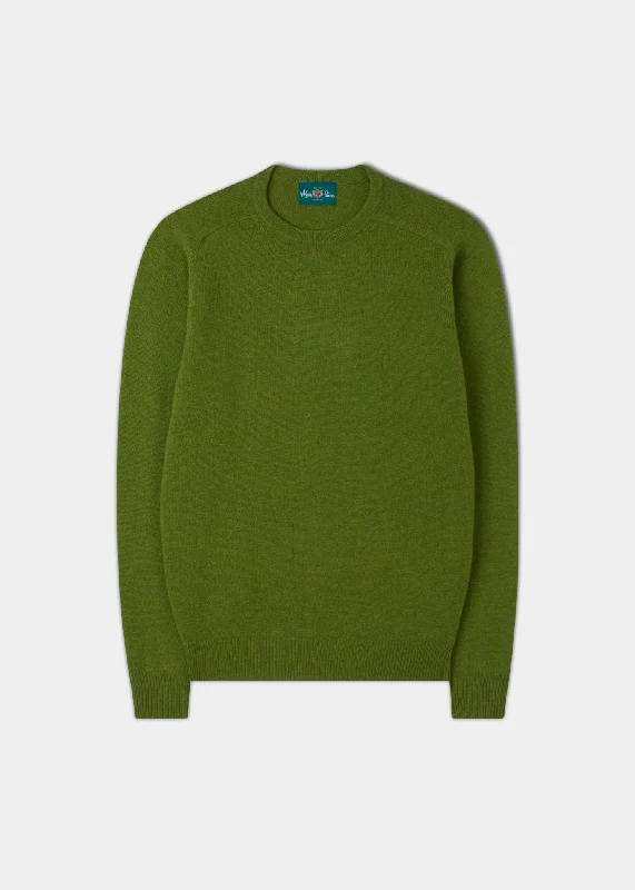 Men's Pants with Turn-Up CuffsMen's Lambswool Crew Neck Jumper in Moss - Regular Fit Men's Pants with Turn-Up CuffsMen's Lambswool Crew Neck Jumper in Moss - Regular Fit